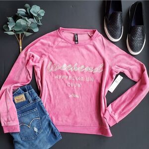 NWT XOXO Plush Pink Sweater